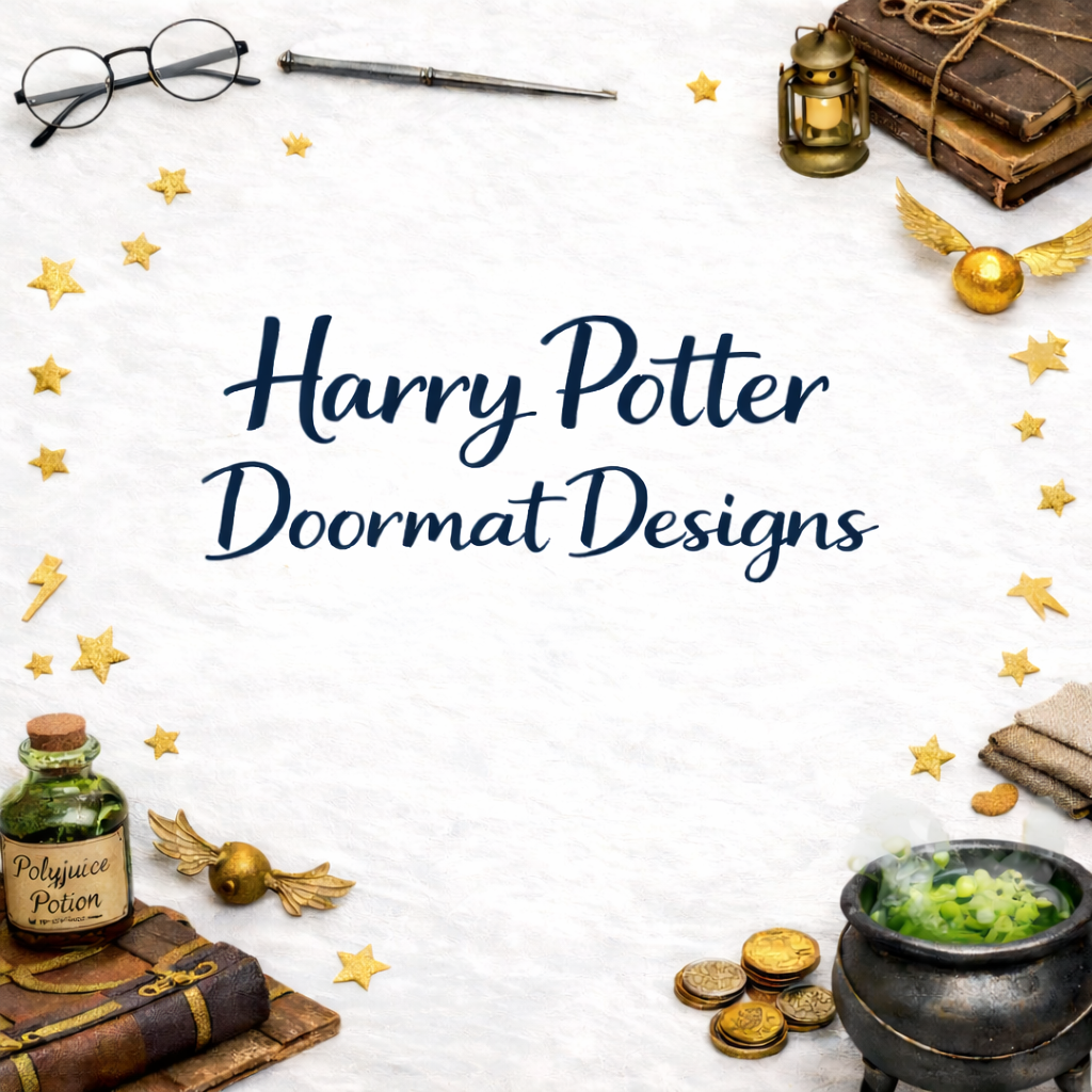 Harry Potter Doormat Designs