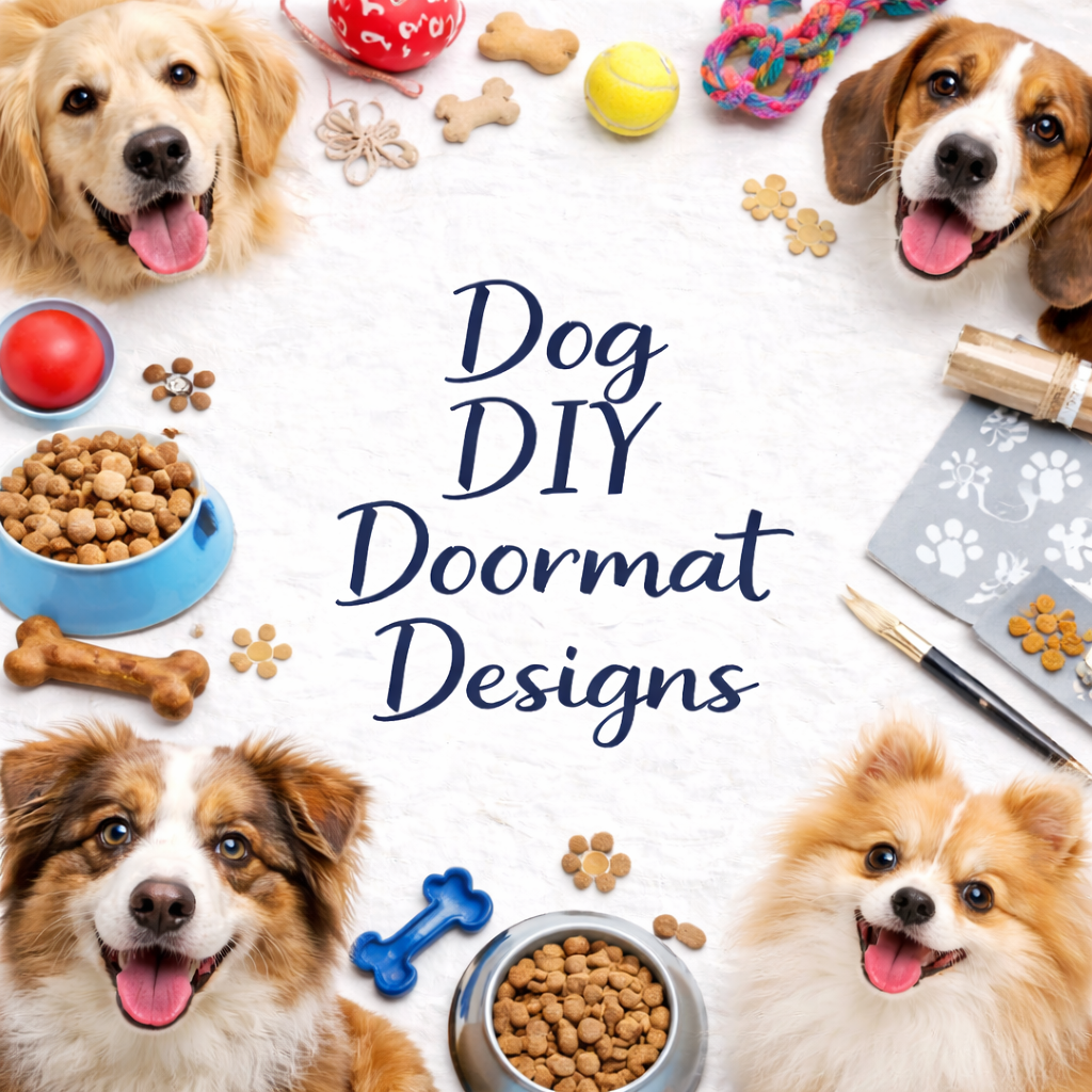 Dog DIY Doormat Designs