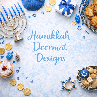 Hanukkah Doormat Designs
