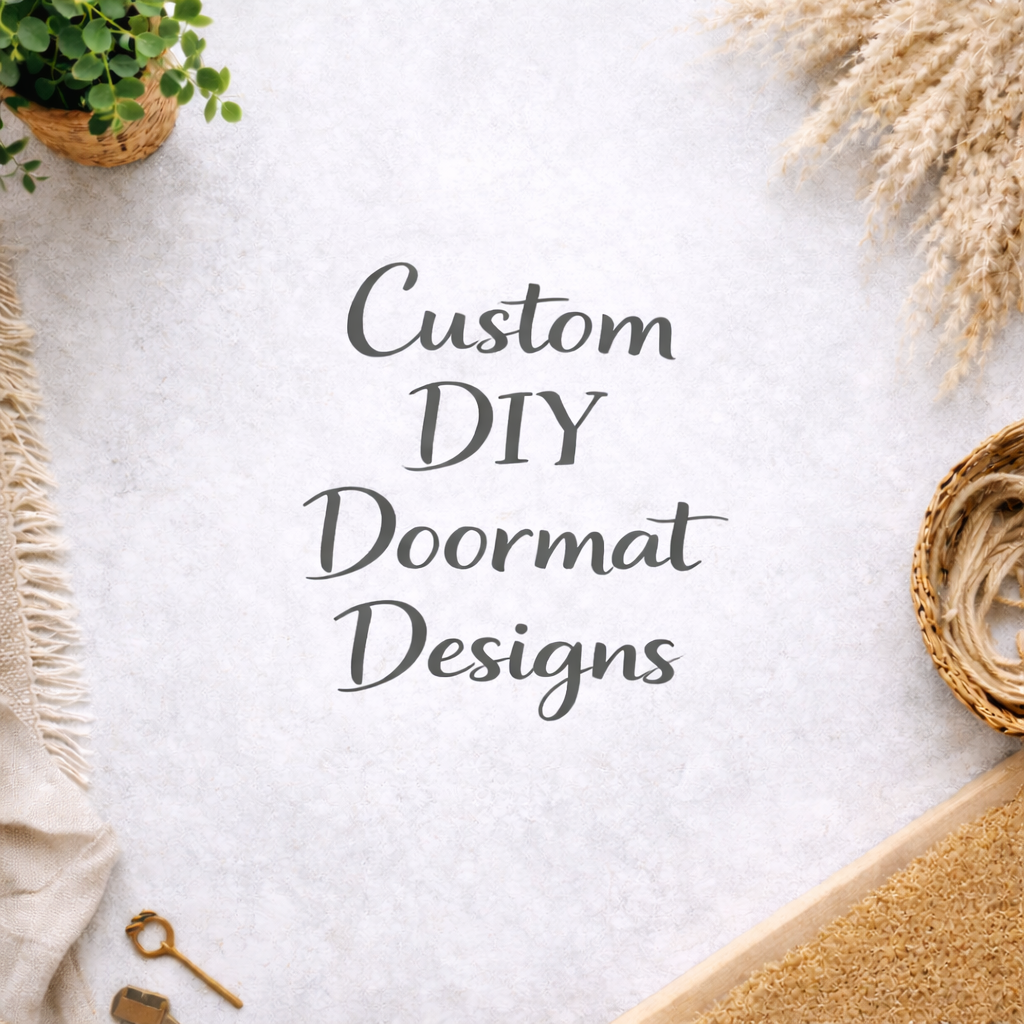 Custom DIY Doormat Designs