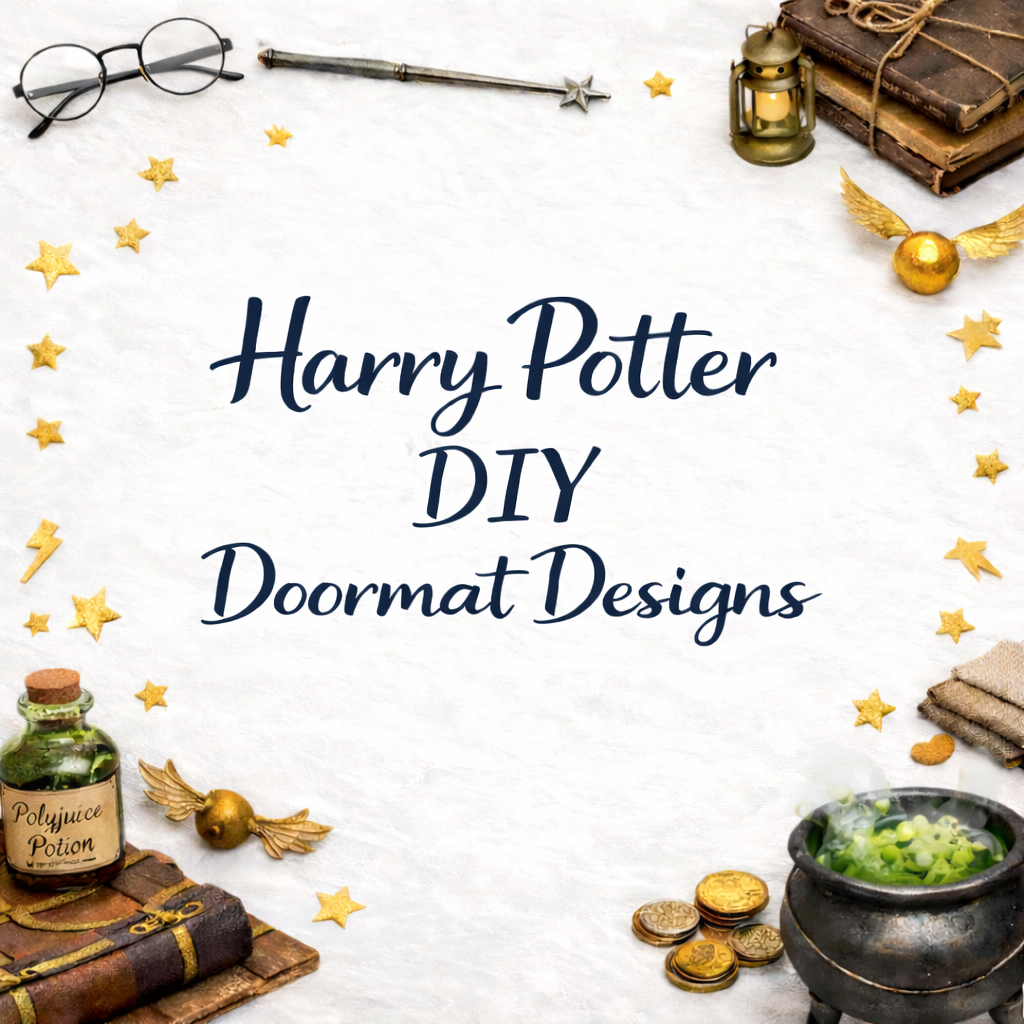 Harry Potter DIY Doormat Designs