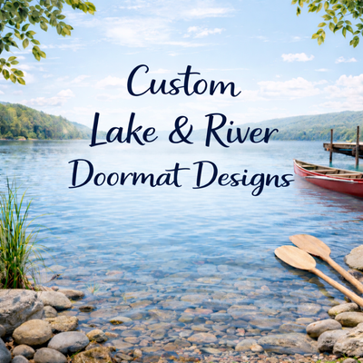 Custom Lake Doormat Designs
