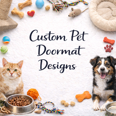 Custom Pet Doormat Designs