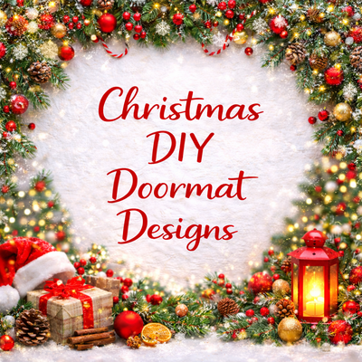 Christmas DIY Doormat Designs
