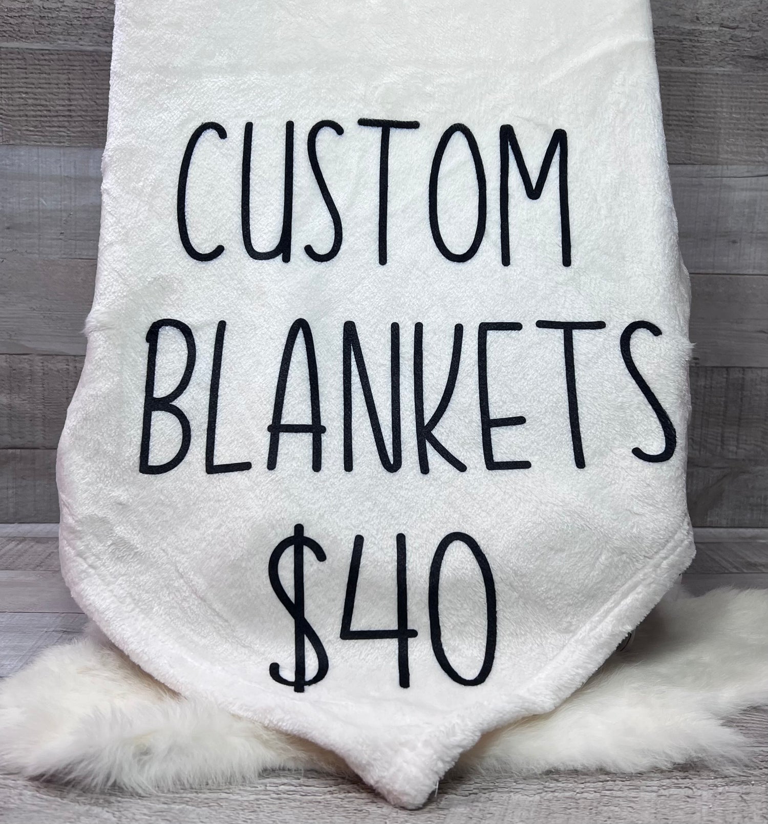 Custom Blankets