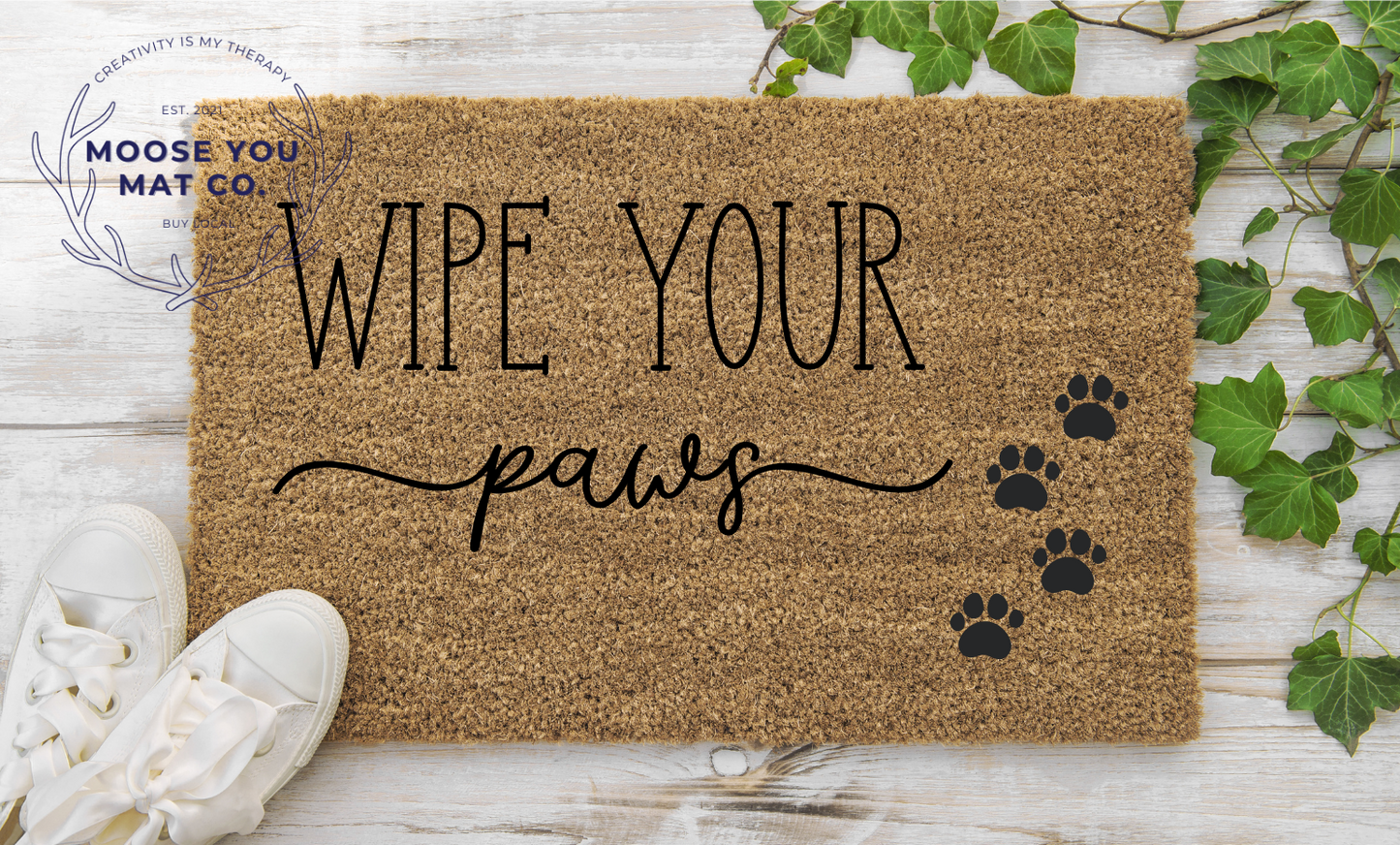 Wipe your paws