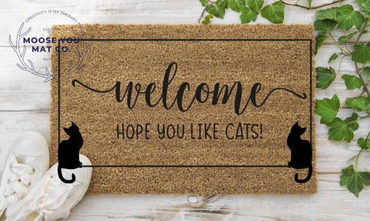 Welcome, hope you like cats!