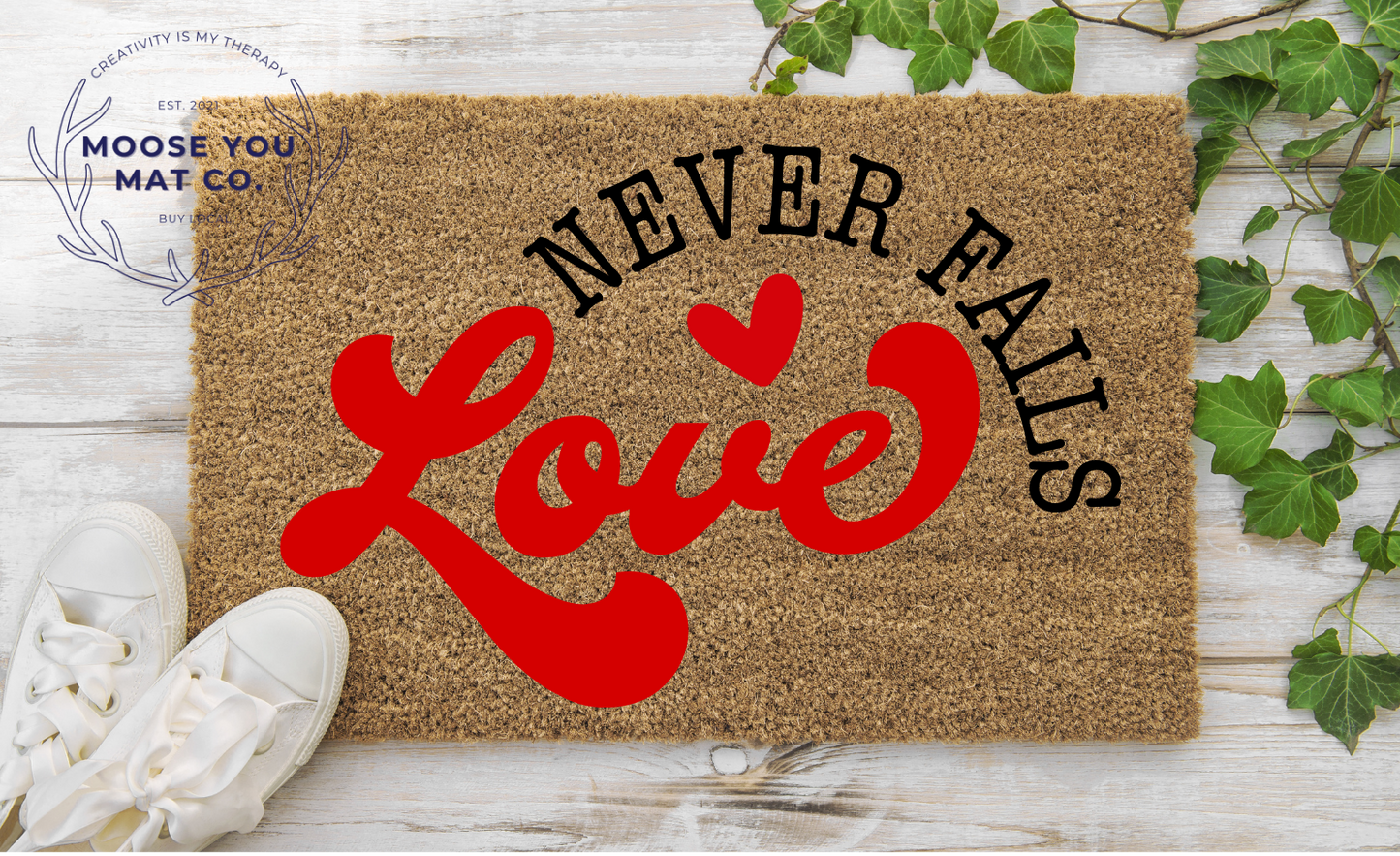 Love never fails