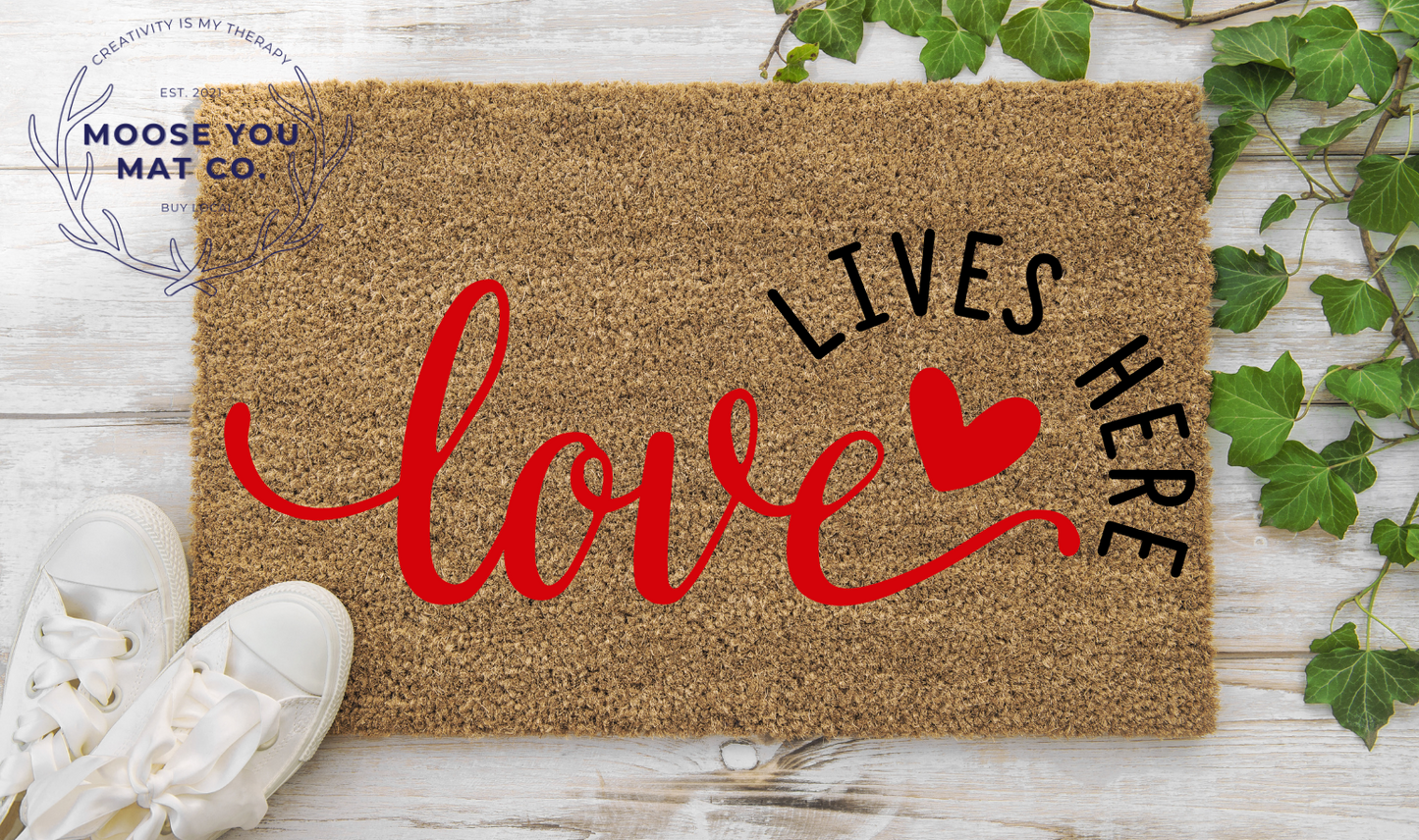 Love lives here