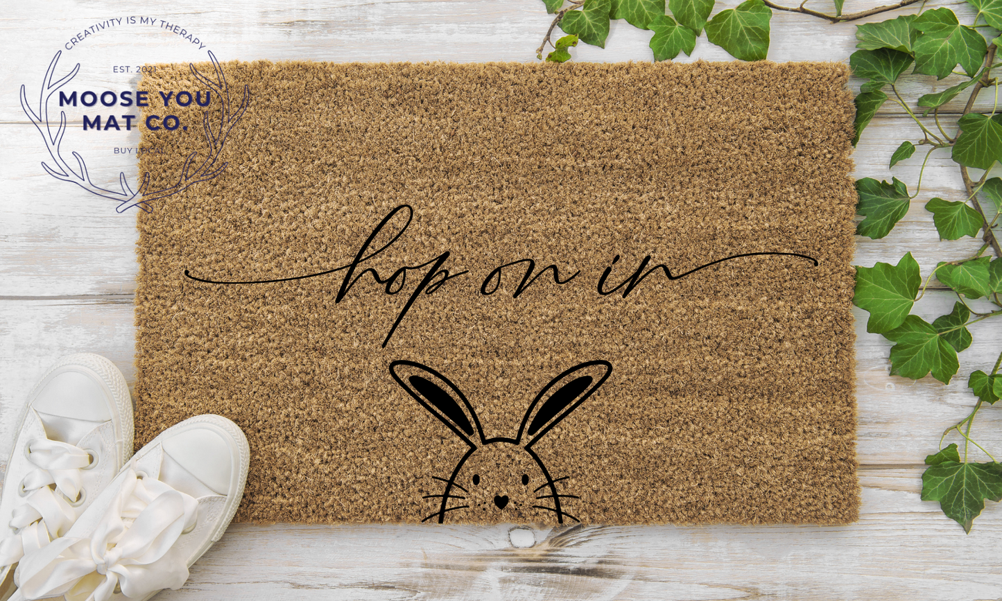 Hop on in
