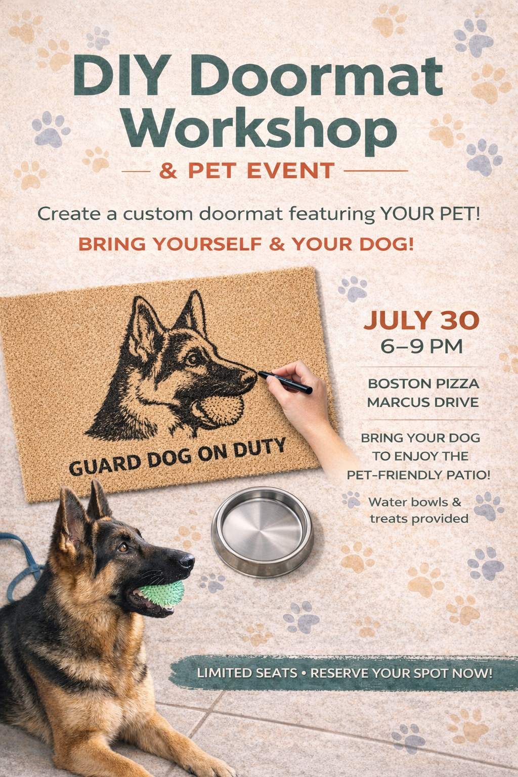 July 30th 6pm - 9pm