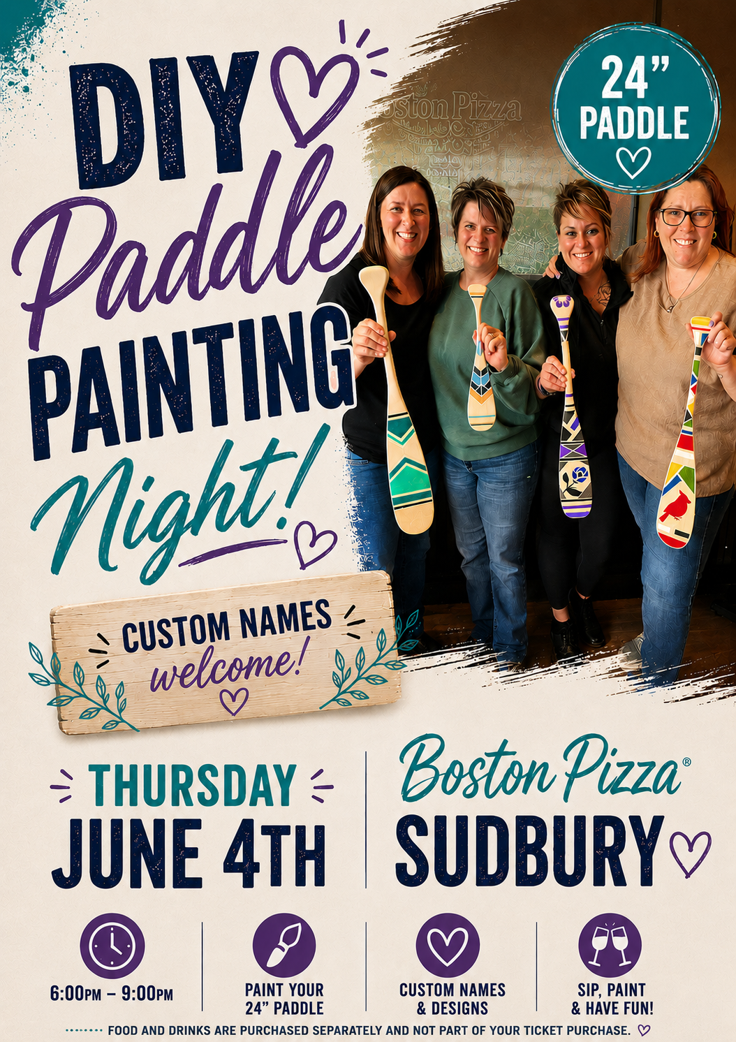 June 4th 6pm - 8pm