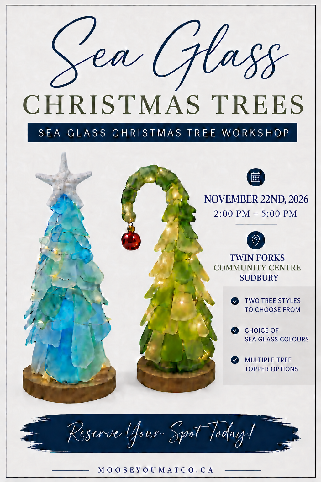 SUDBURY - November 22nd - 2 pm - 5 pm